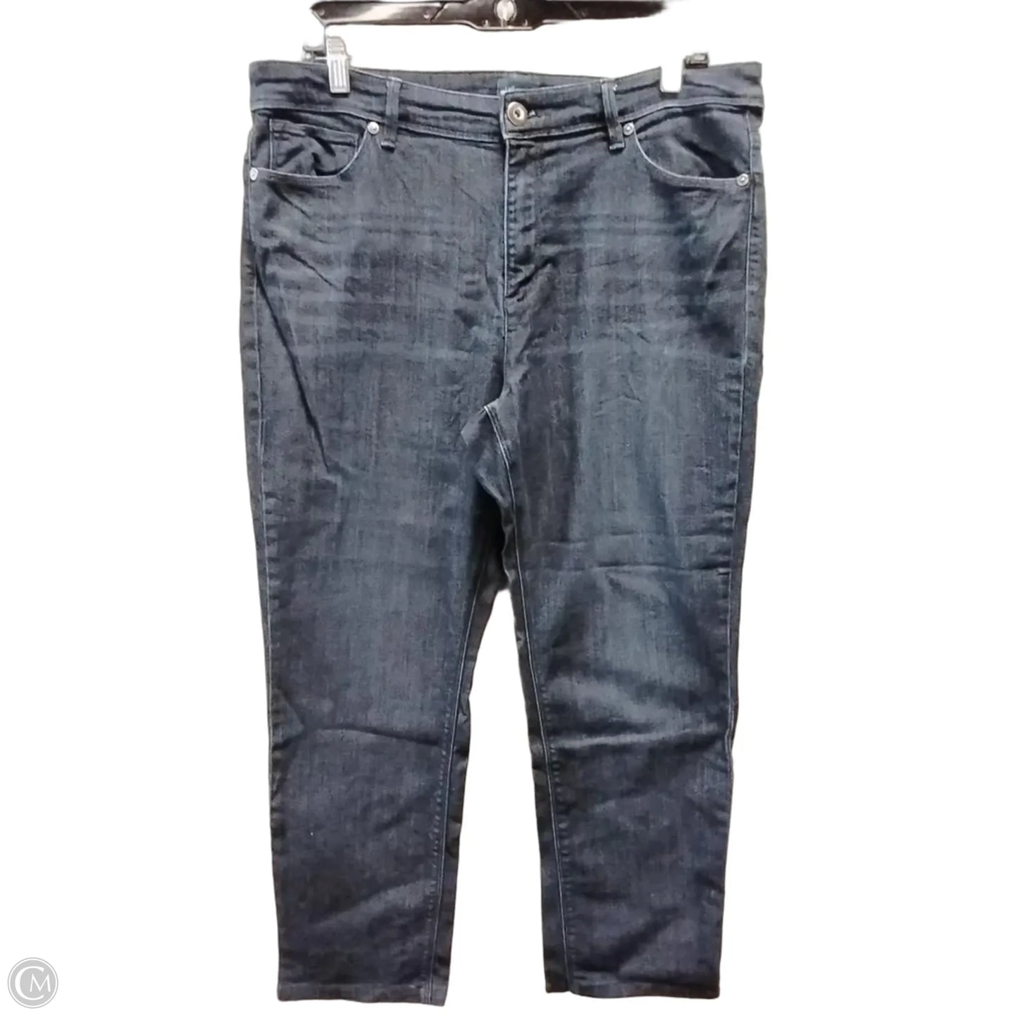 Jeans Straight By J. Jill In Blue Denim, Size: 14p