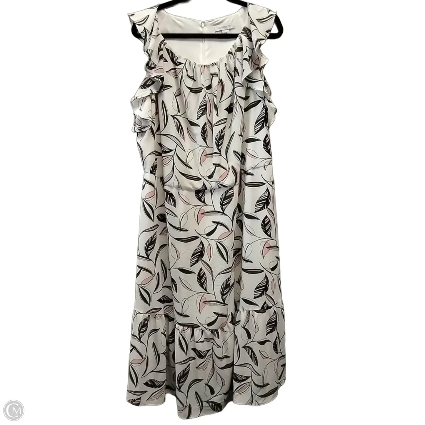 Dress Casual Maxi By Liz Claiborne In Floral Print, Size: 18