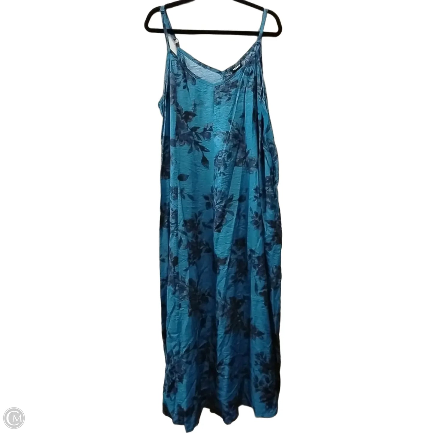 Dress Casual Maxi By Torrid In Teal, Size: 20