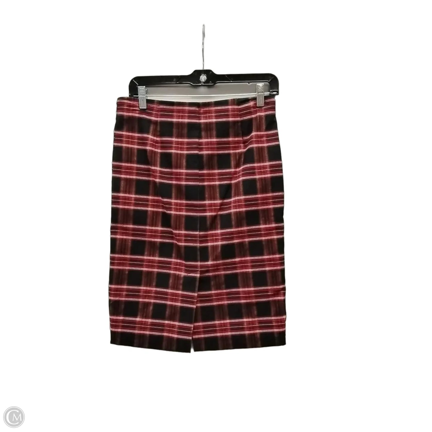 Skirt Midi By Attyre In Checkered Pattern, Size: 4
