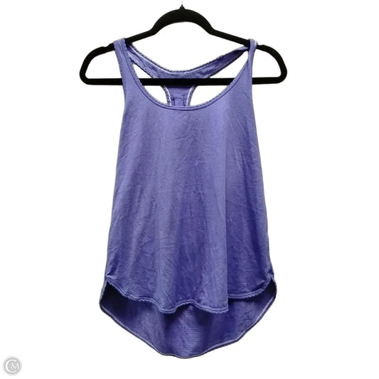 Athletic Tank Top By Lululemon In Purple, Size: M