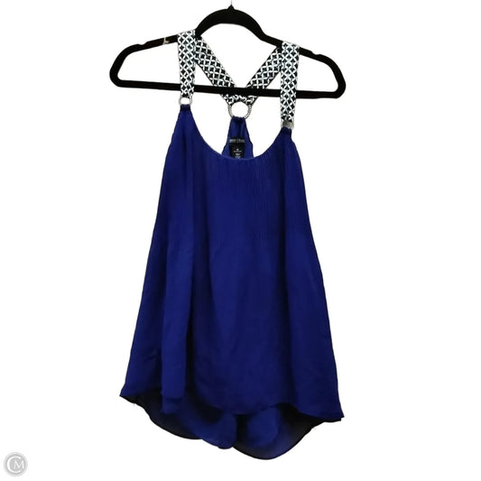 Blouse Sleeveless By White House Black Market In Blue, Size: M