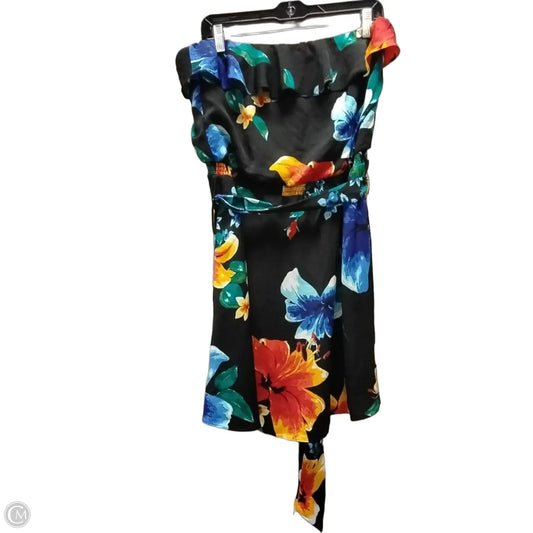 Dress Casual Short By White House Black Market In Floral Print, Size: 10