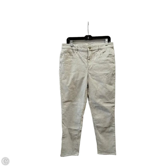 Pants Chinos & Khakis By Chicos In Striped Pattern, Size: 10