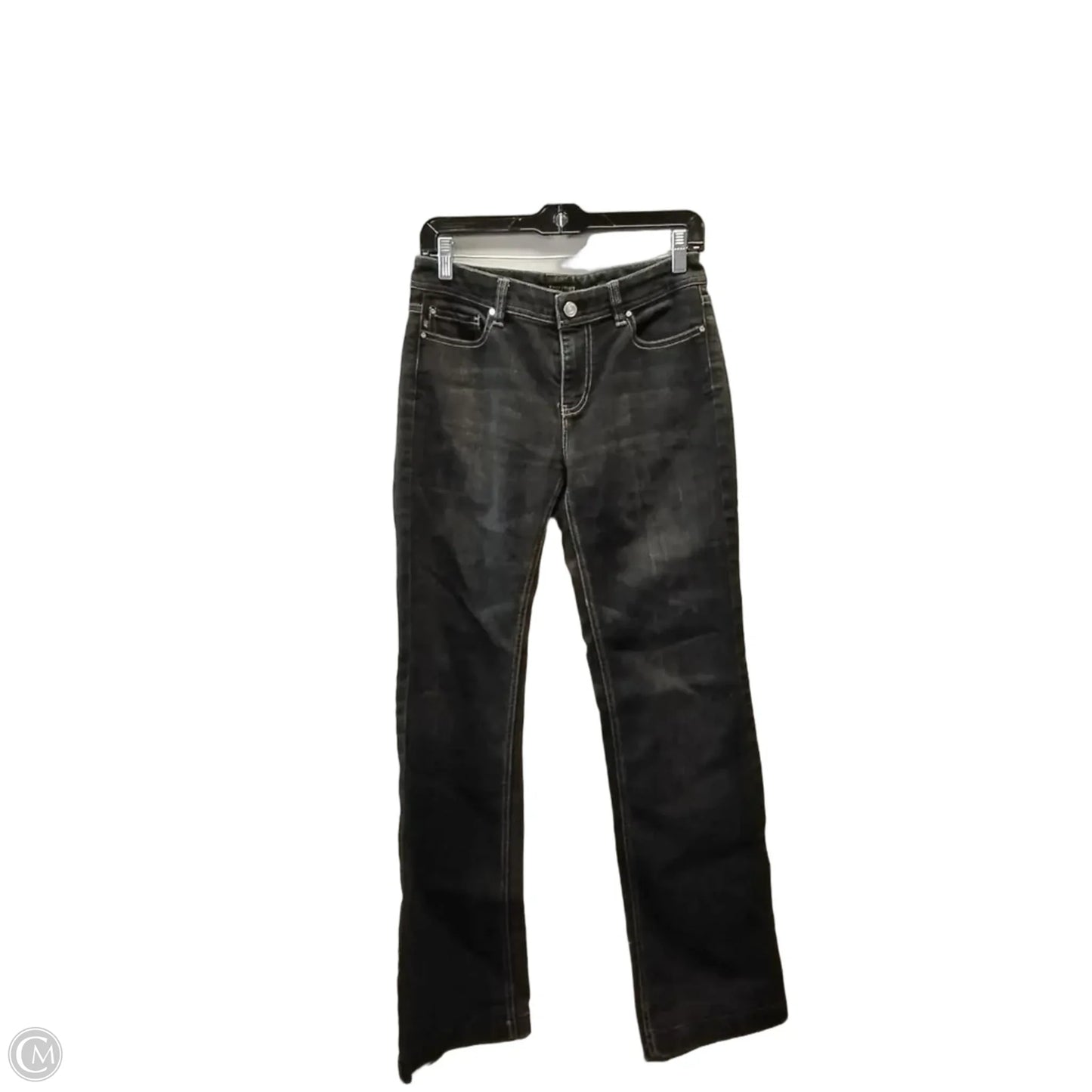 Jeans Wide Leg By White House Black Market In Black, Size: 4