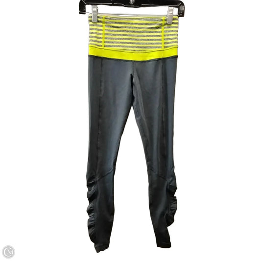 Athletic Leggings By Lululemon In Grey, Size: 4