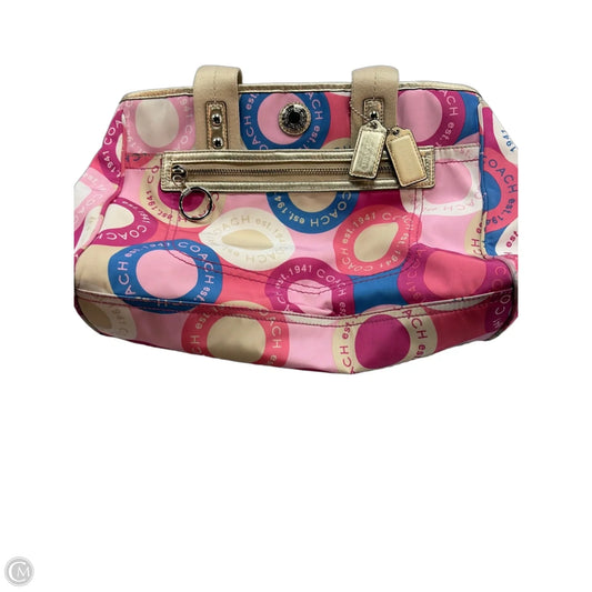 Handbag Designer By Coach, Size: Large