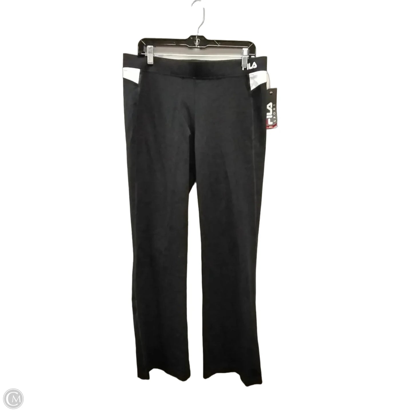Athletic Pants By Fila In Black, Size: L