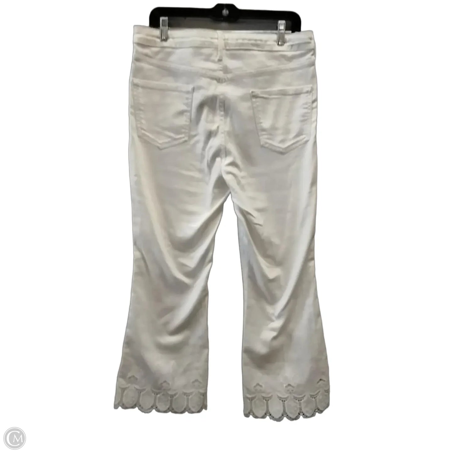 Pants Wide Leg By Pilcro In White, Size: 12