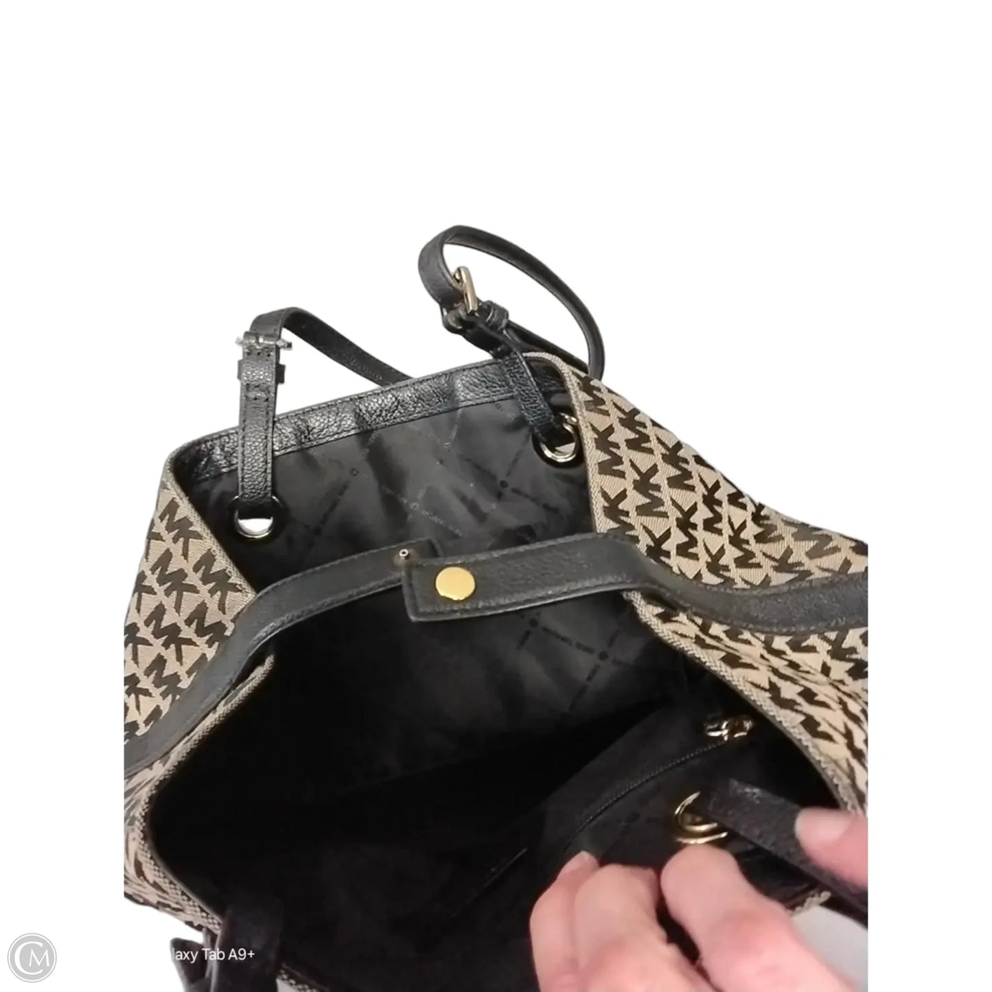 Handbag Designer By Michael Kors, Size: Large