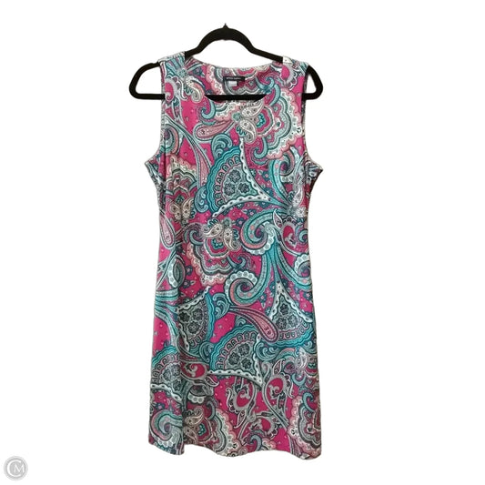 Dress Casual Short By Tommy Hilfiger In Paisley Print, Size: 10