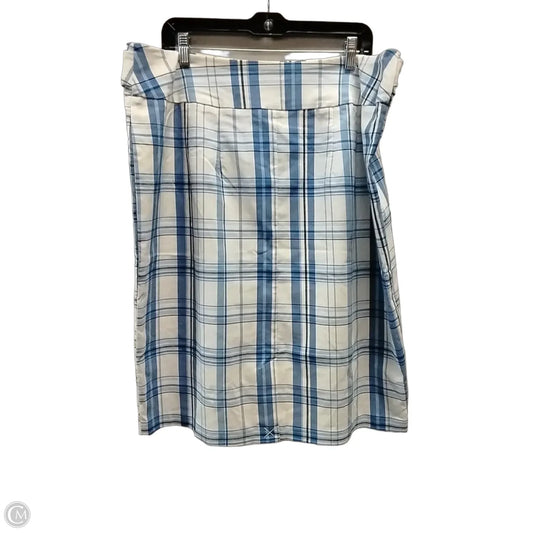 Skirt Midi By Cato In Plaid Pattern, Size: 18w