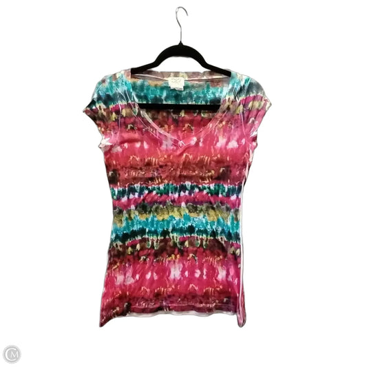 Top Sleeveless By Eyelash In Tie Dye Print, Size: L