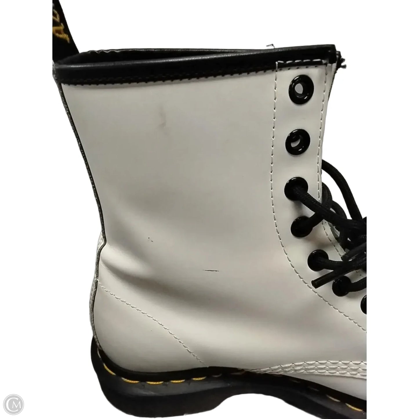 Boots Ankle Flats By Dr Martens In White, Size: 8