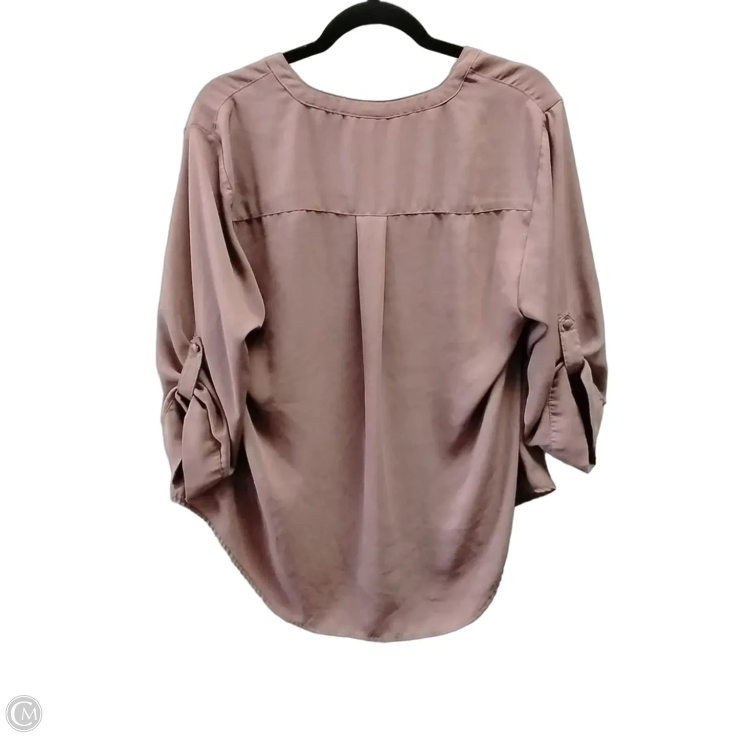 Top Long Sleeve By Torrid In Mauve, Size: L