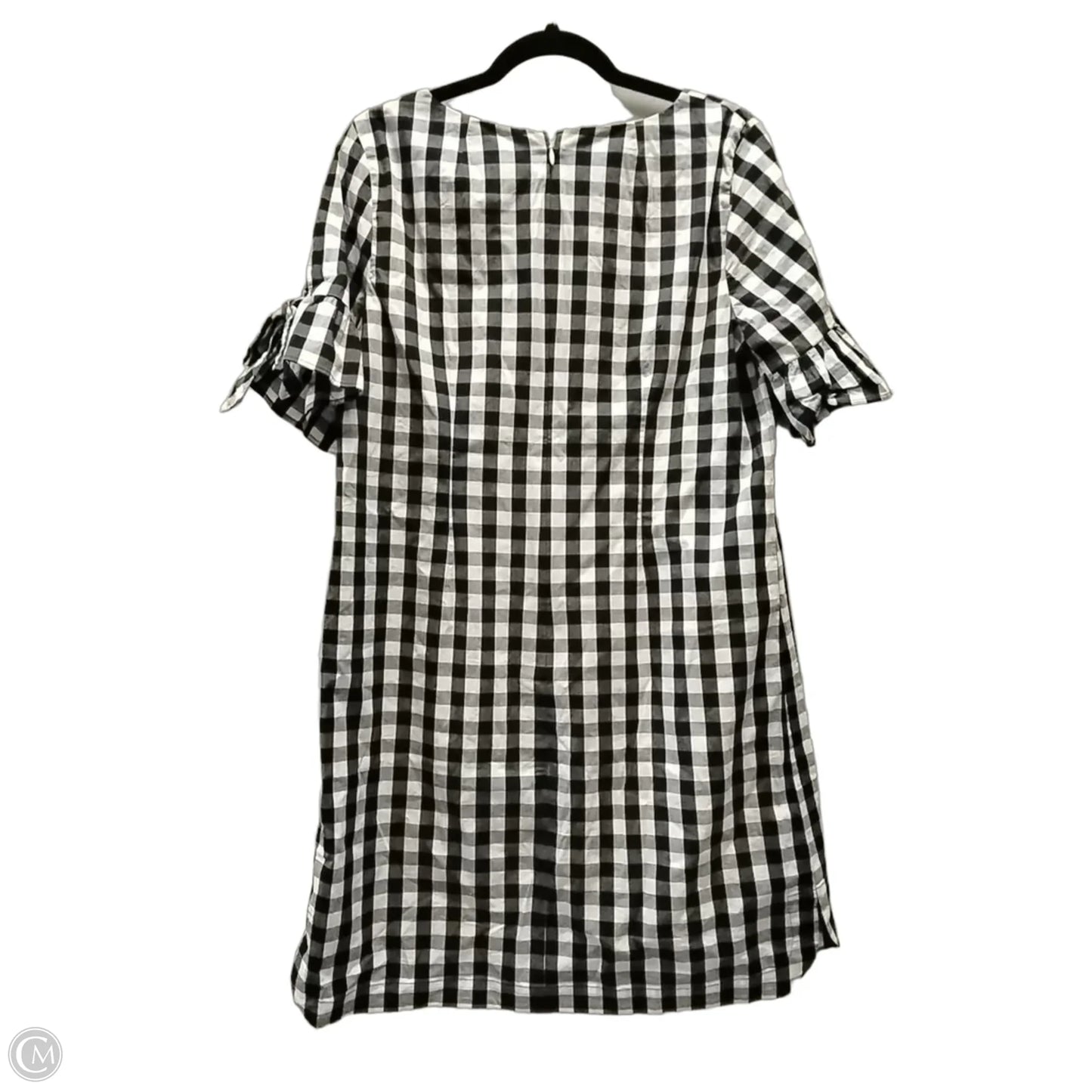Dress Casual Midi By J. Crew In Checkered Pattern, Size: 10
