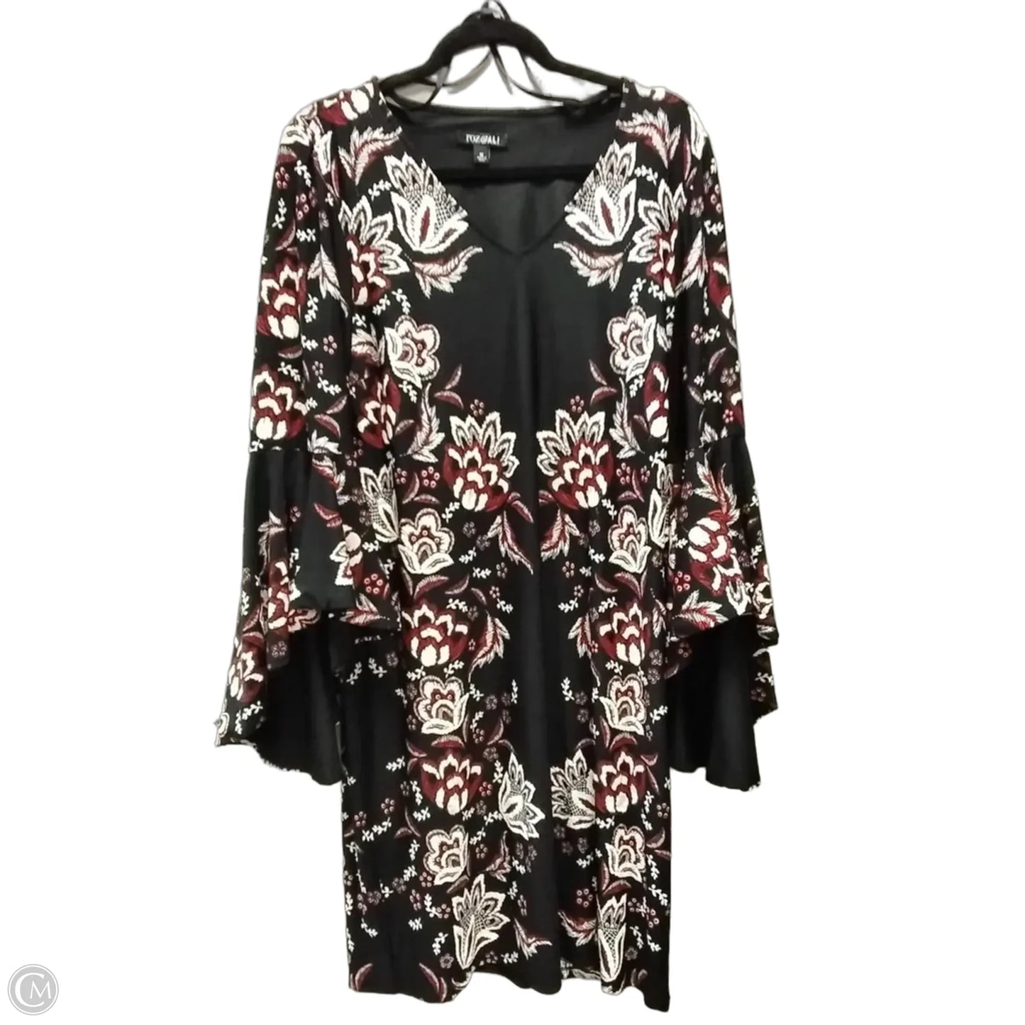 Dress Casual Short By Roz And Ali In Floral Print, Size: 8