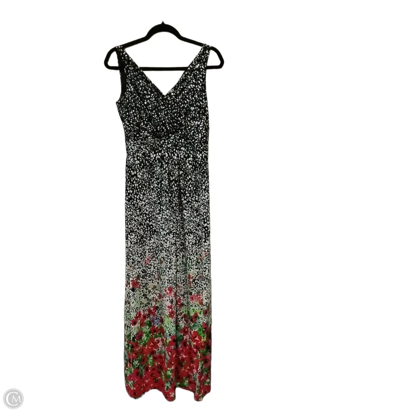 Dress Casual Maxi By Chaps In Floral Print, Size: 2