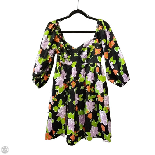 Dress Casual Short By Baevely In Floral Print, Size: 4