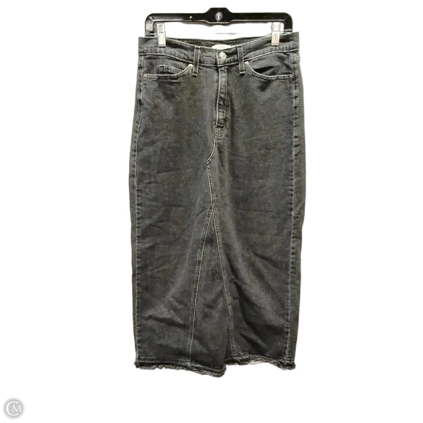 Skirt Maxi By Levis Signature In Black, Size: 4
