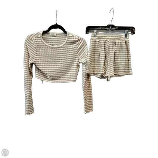 Shorts Set By Altard State In Striped Pattern, Size: Xs