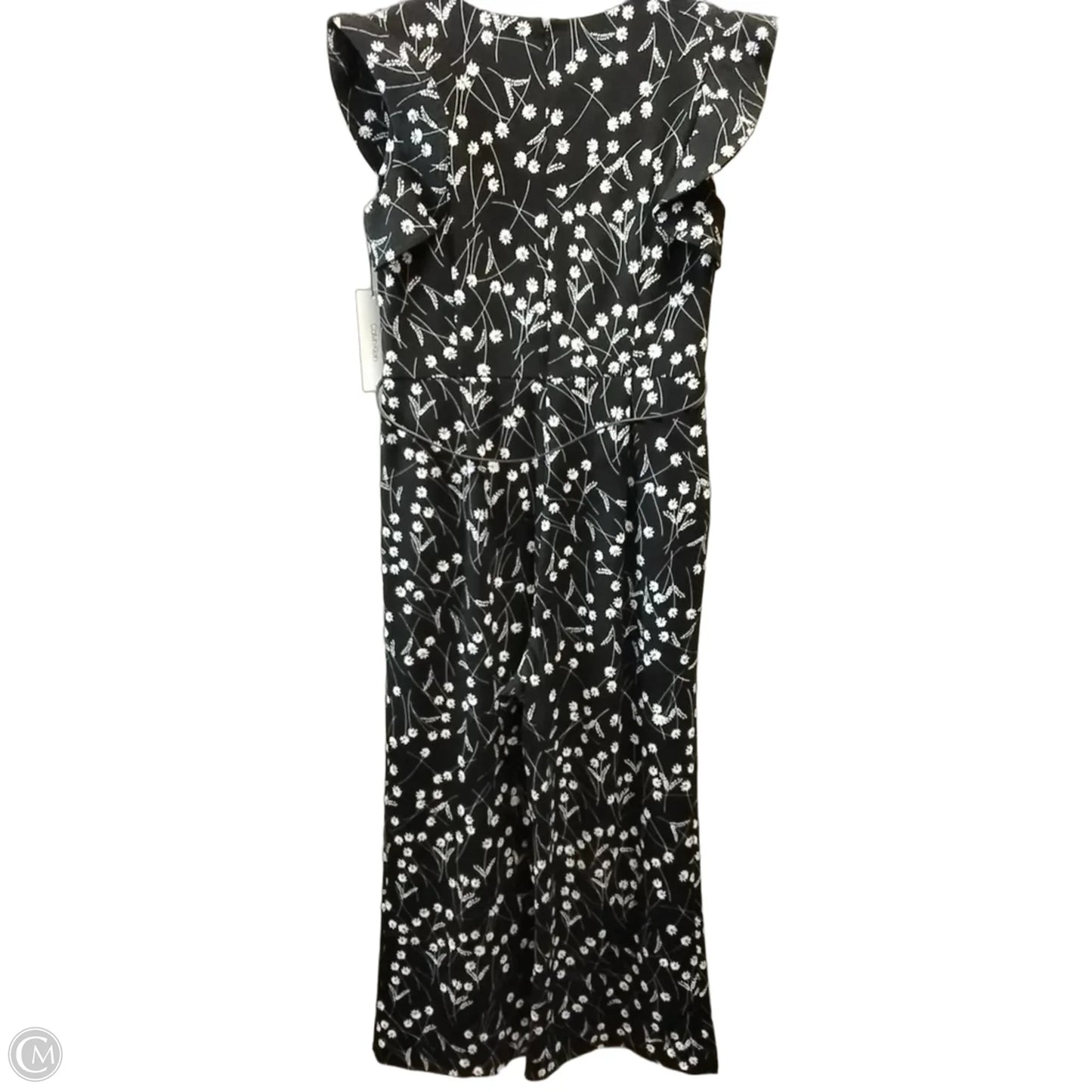 Jumpsuit By Calvin Klein In Floral Print, Size: Xl