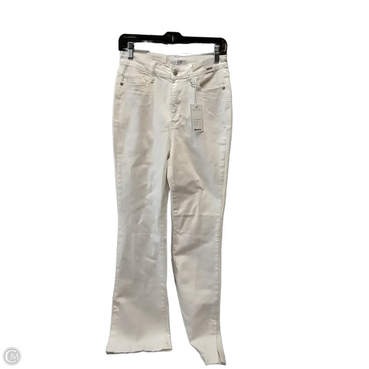 Jeans Flared By Judy Blue In White, Size: 6