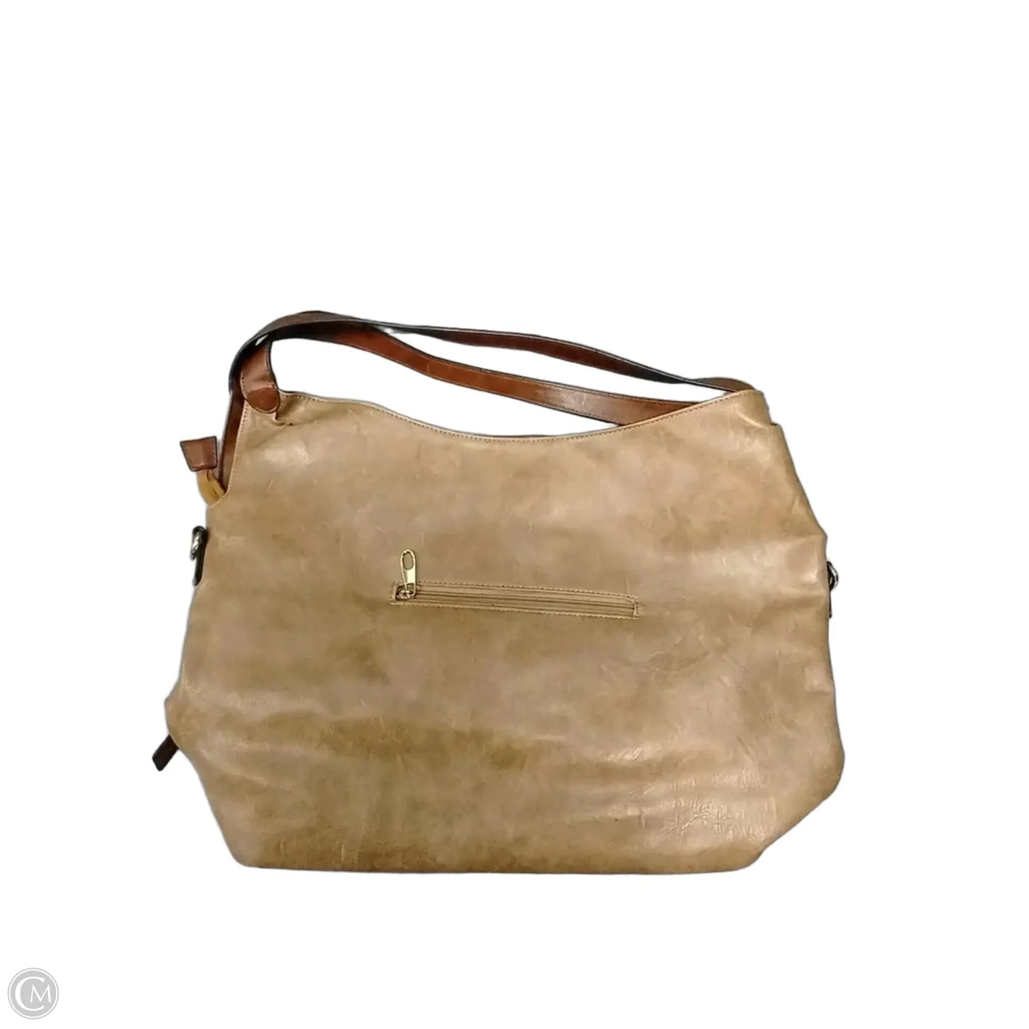 Handbag Leather By Clothes Mentor, Size: Large