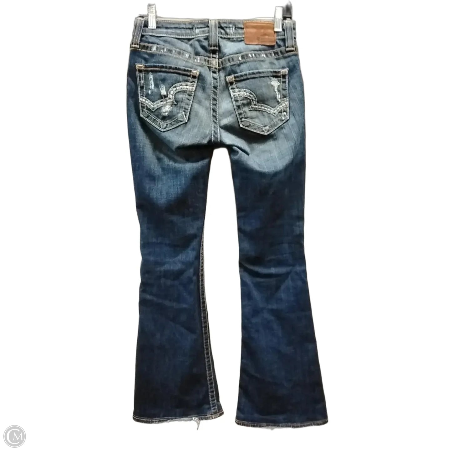 Jeans Flared By Big Star In Blue Denim, Size: 2l