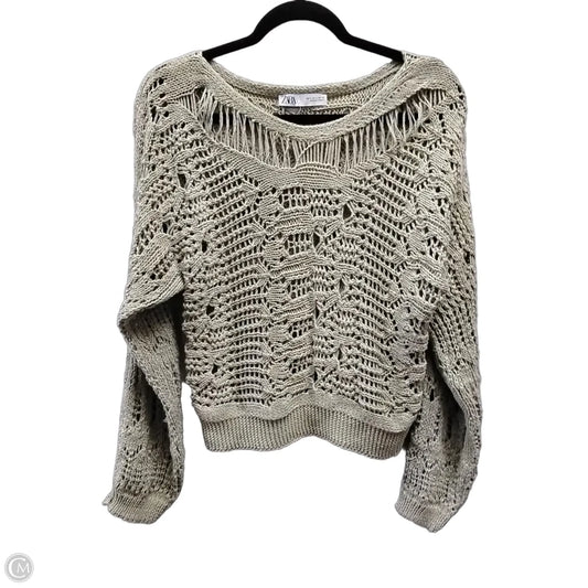 Sweater By Zara In Green, Size: S