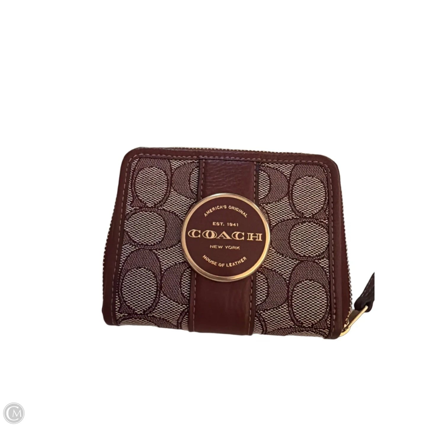 Wallet Designer By Coach, Size: Small