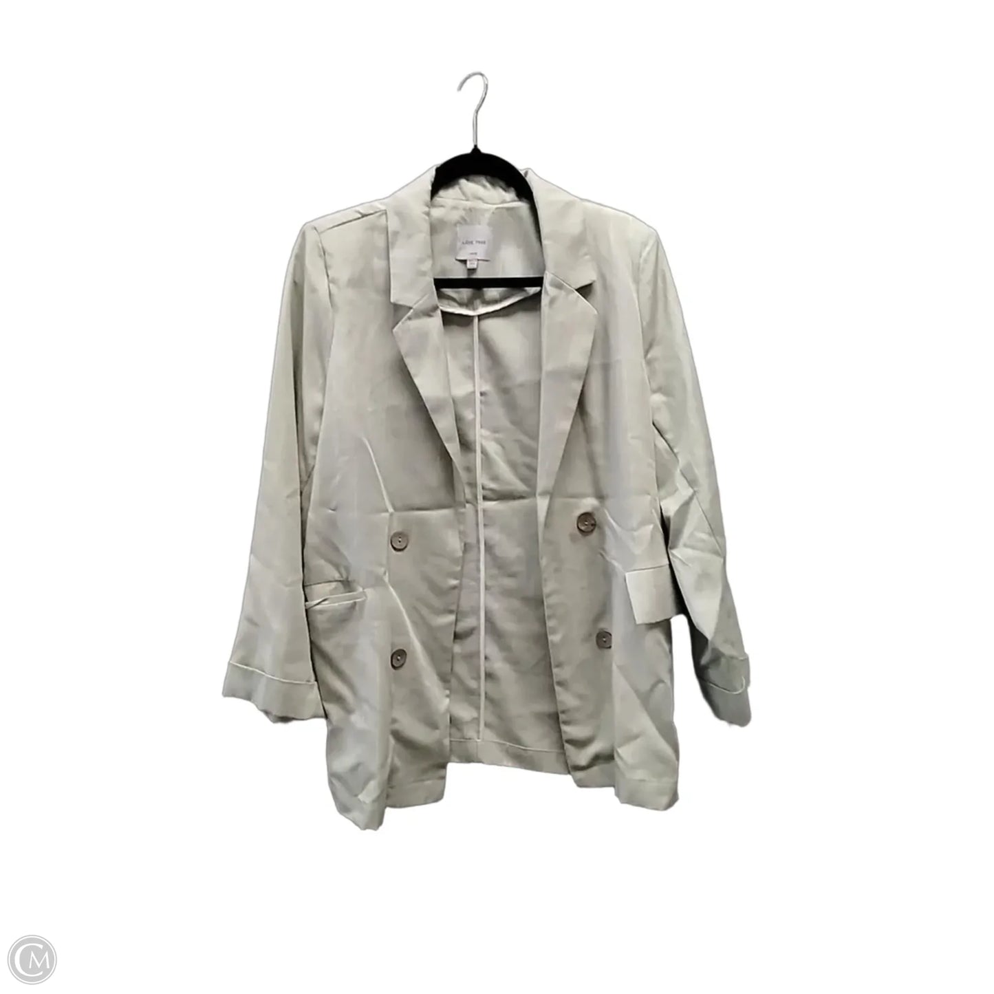 Blazer By Love Tree In Green, Size: L