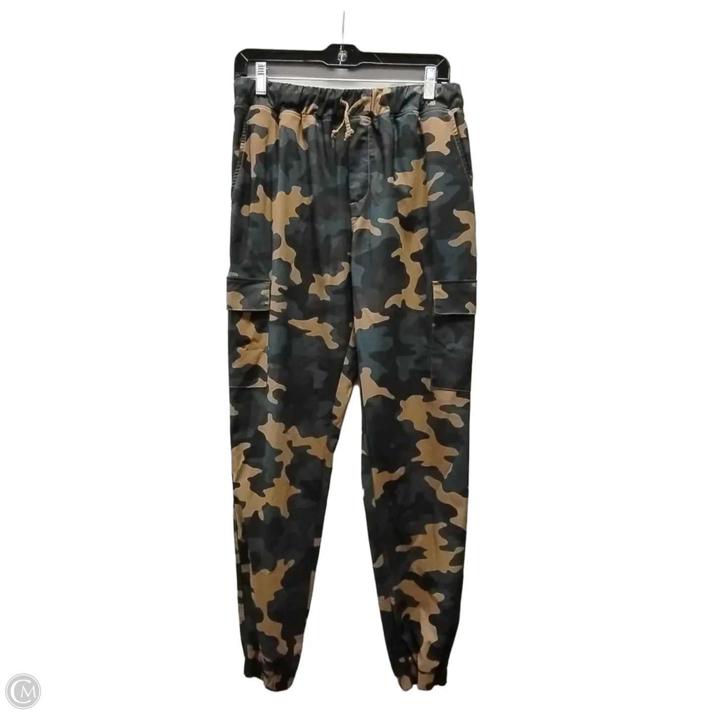 Athletic Pants By Zyia In Camouflage Print, Size: M