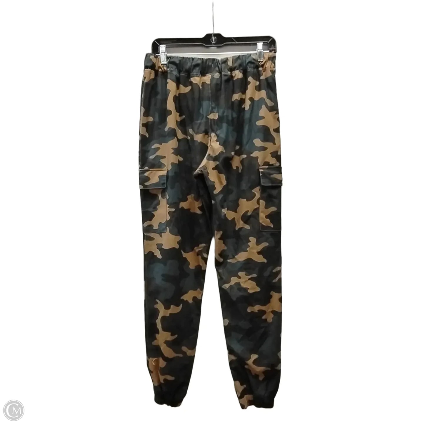 Athletic Pants By Zyia In Camouflage Print, Size: M