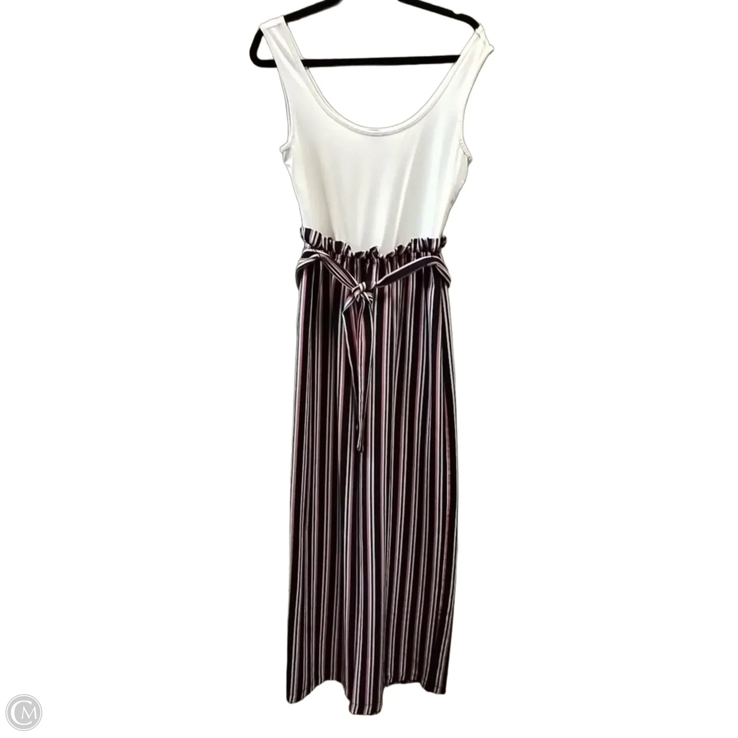 Jumpsuit By Cmf In Striped Pattern, Size: L