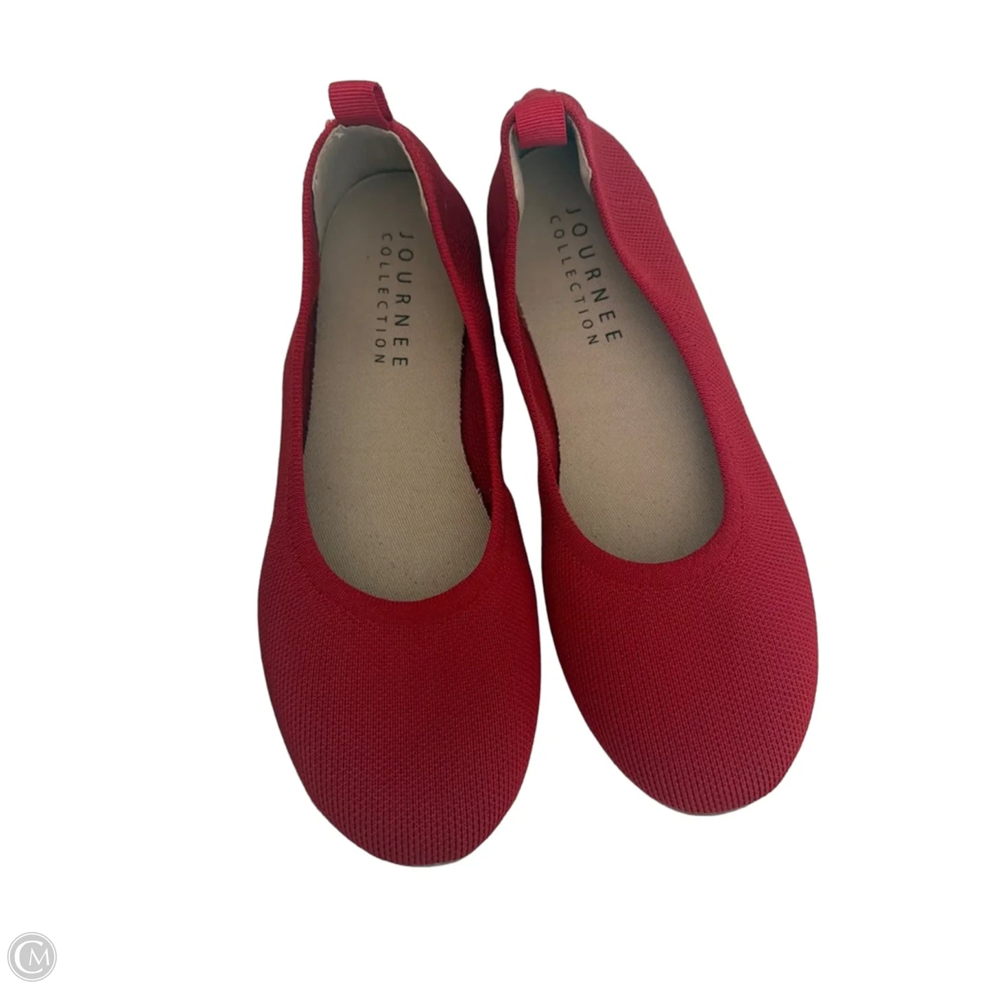 Shoes Flats By Journee In Red, Size: 8