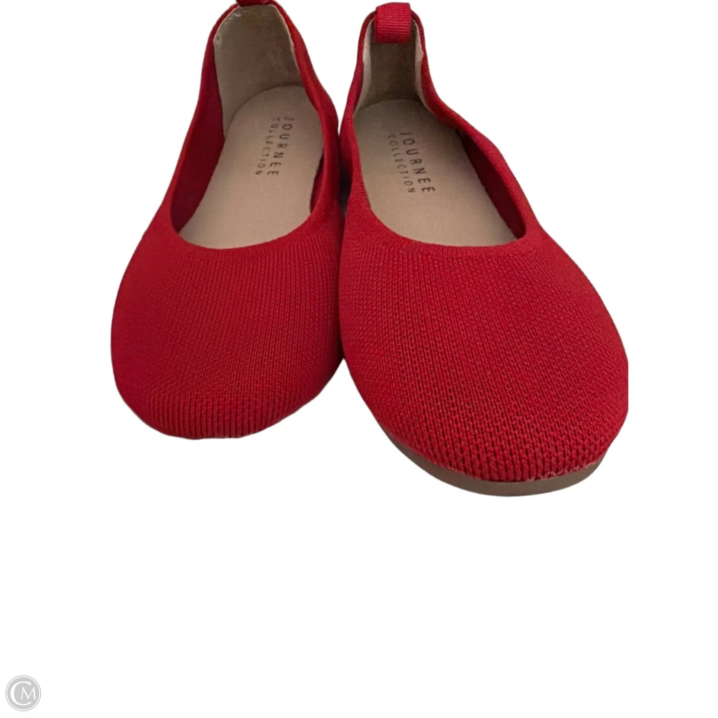 Shoes Flats By Journee In Red, Size: 8