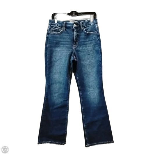 Jeans Flared By Vervet In Blue Denim, Size: 11