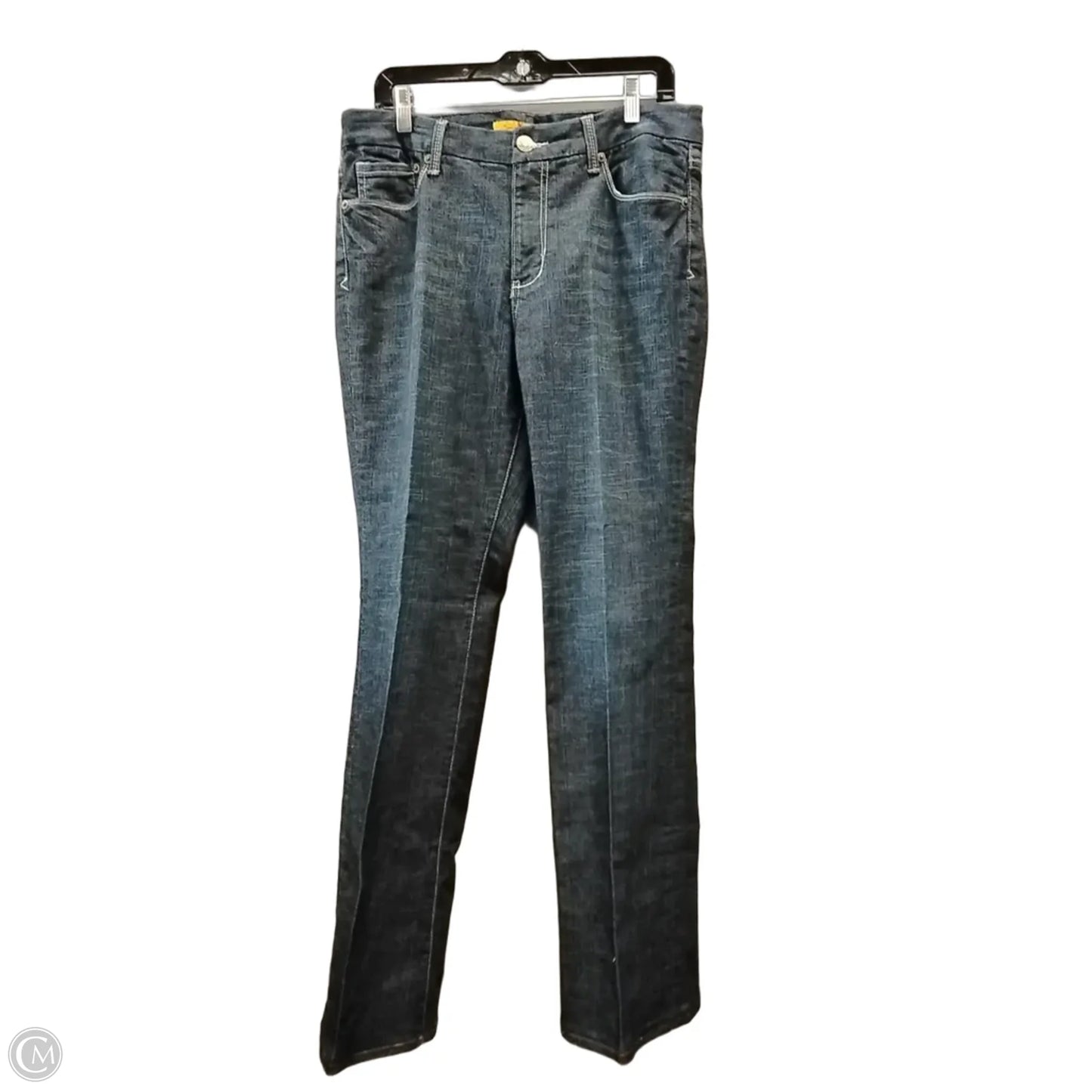 Jeans Boot Cut By Seven 7 In Blue Denim, Size: 12