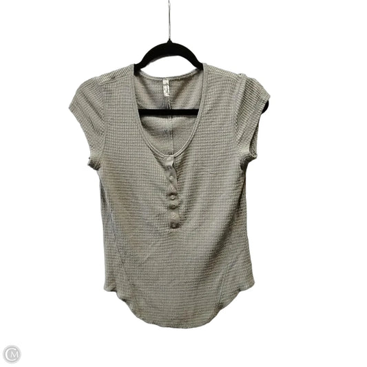 Top Short Sleeve Basic By Free People In Green, Size: L