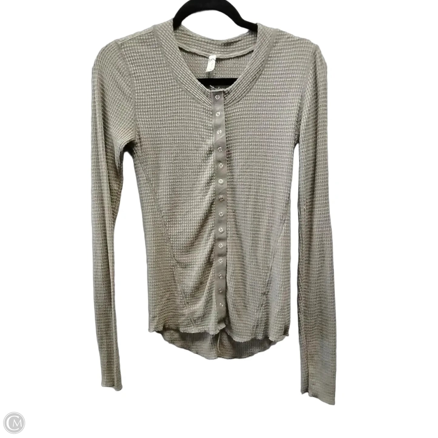 Top Long Sleeve Basic By Free People In Green, Size: L