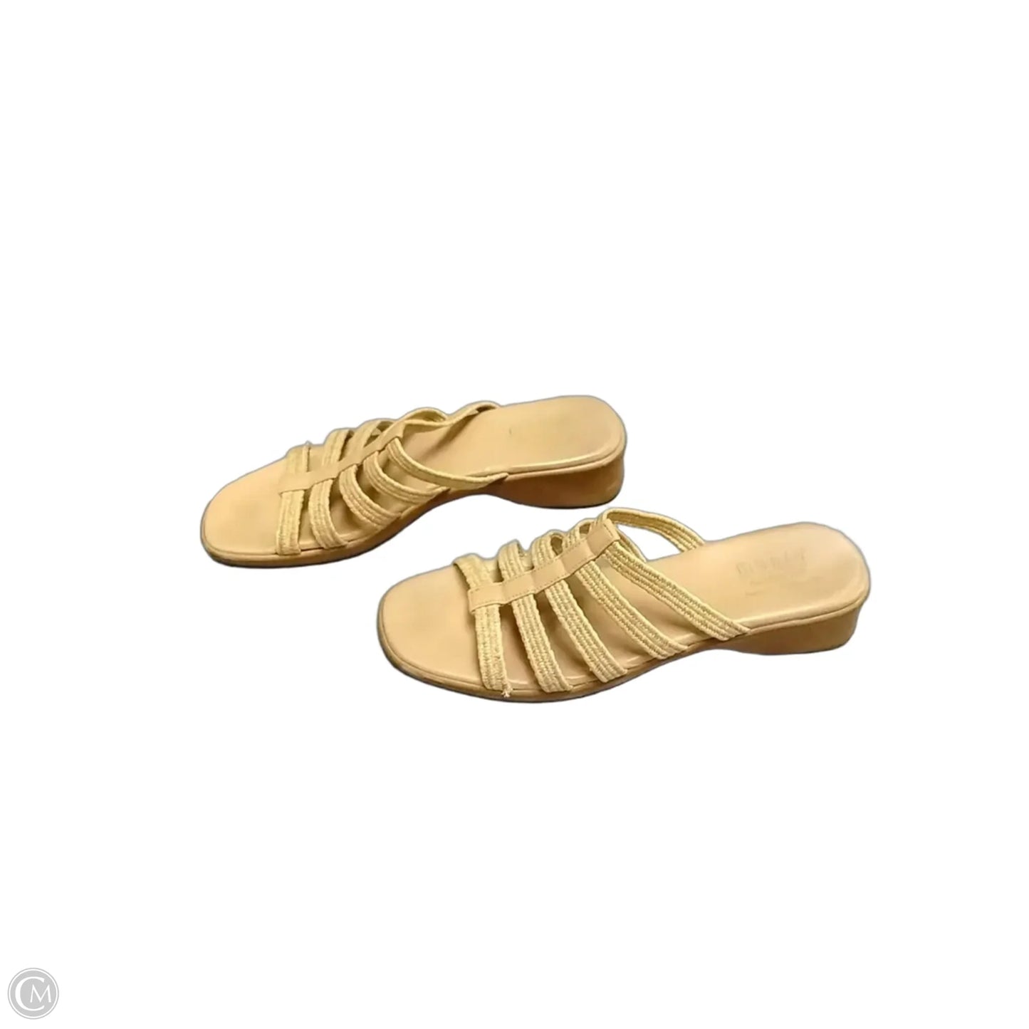 Sandals Heels Block By Munro In Tan, Size: 8.5