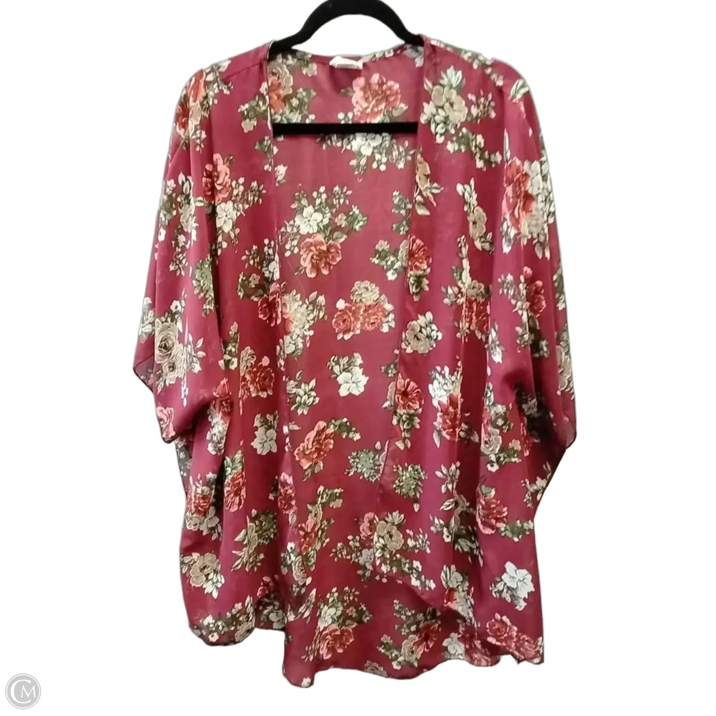 Shawl By Emory Park In Floral Print, Size: L