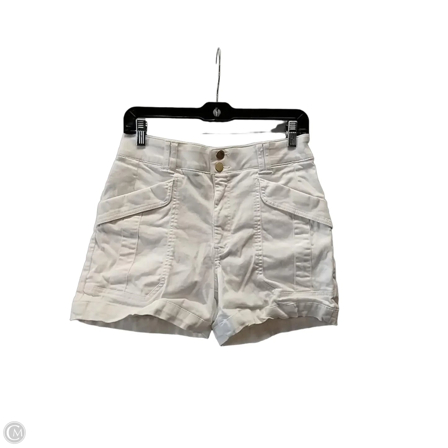 Shorts By Democracy In White, Size: M