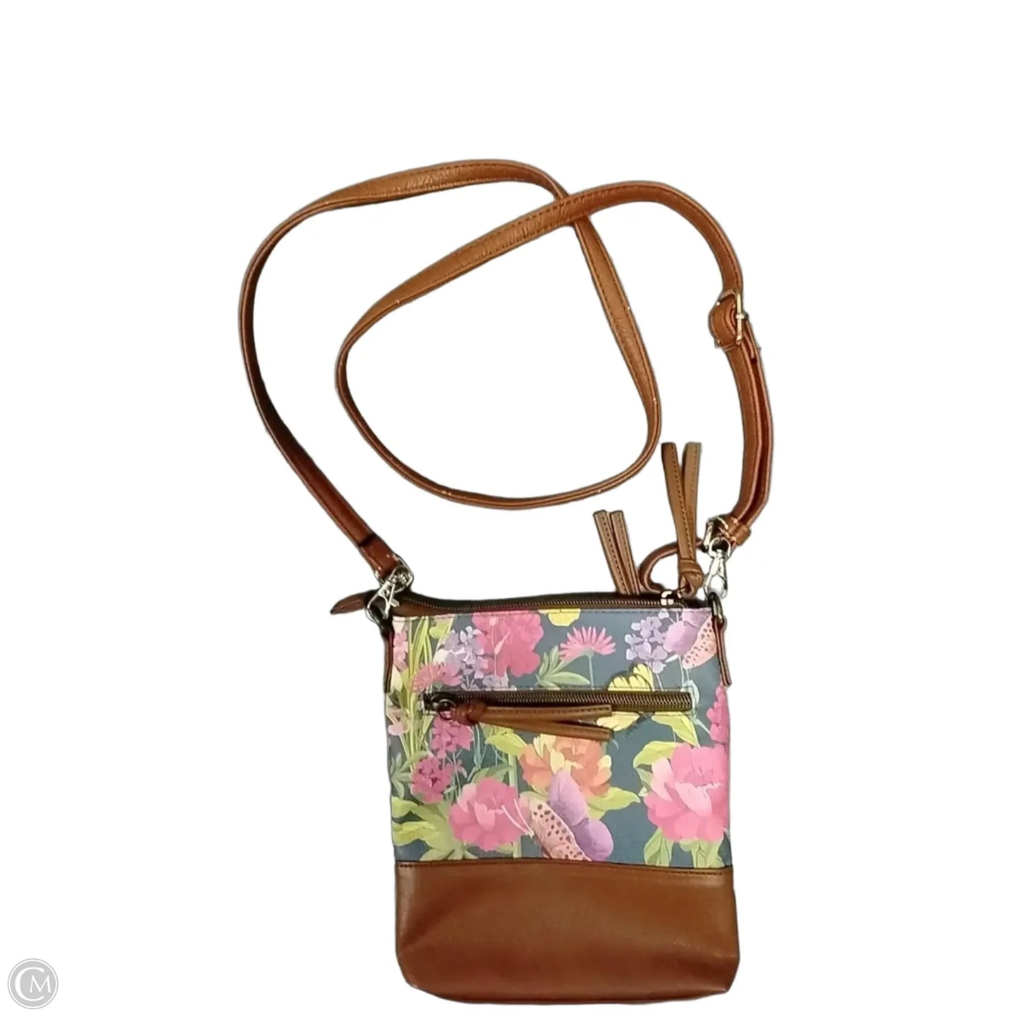 Crossbody Leather By Stone Mountain, Size: Small