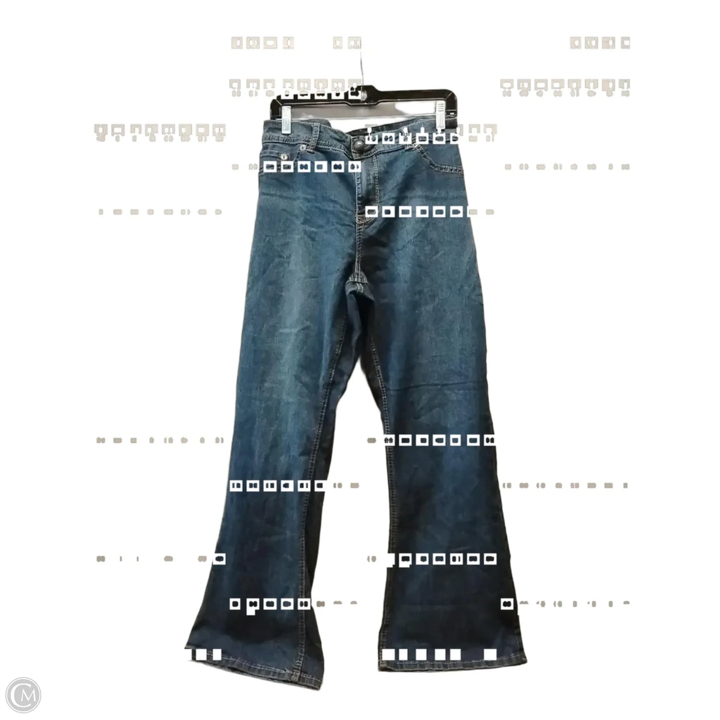 Jeans Boot Cut By Cme In Blue Denim, Size: 22