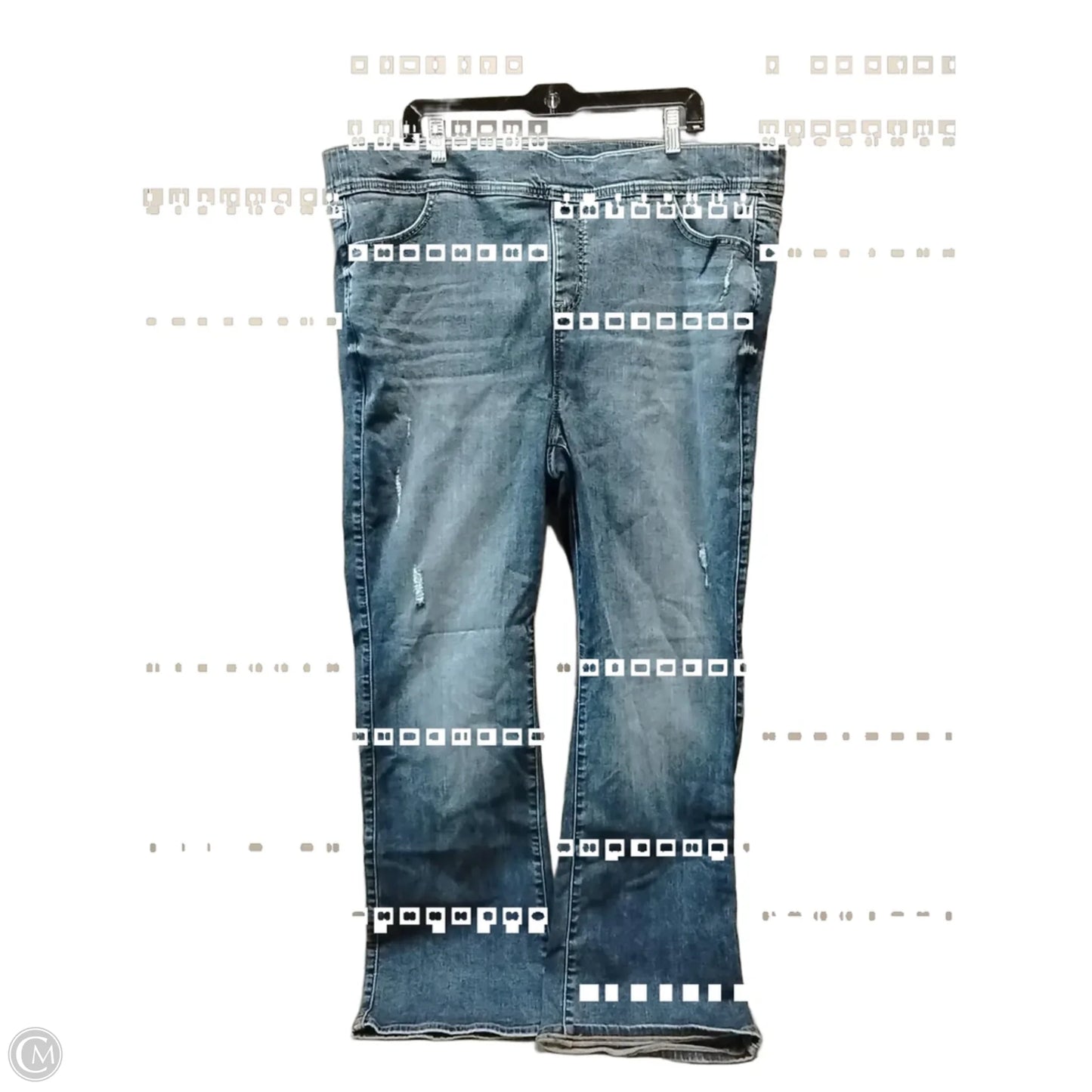 Jeans Boot Cut By Torrid In Blue Denim, Size: 24