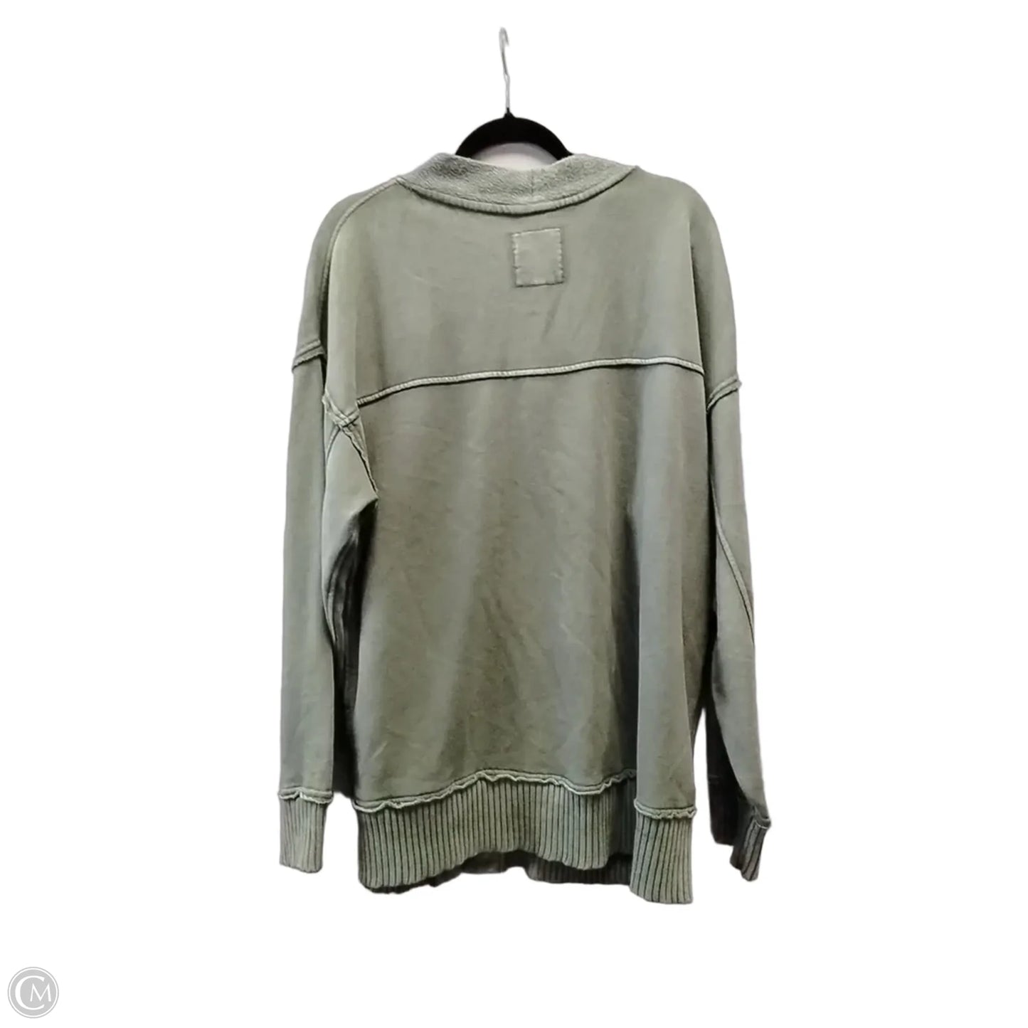 Sweater Cardigan By Aerie In Green, Size: L