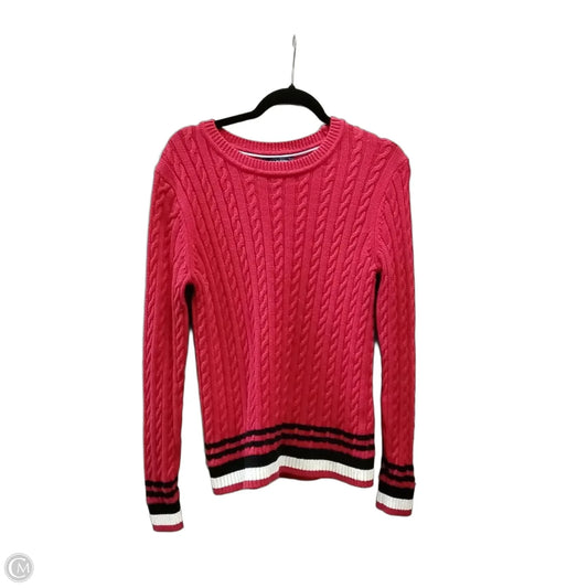 Sweater By Tommy Hilfiger In Red, Size: M