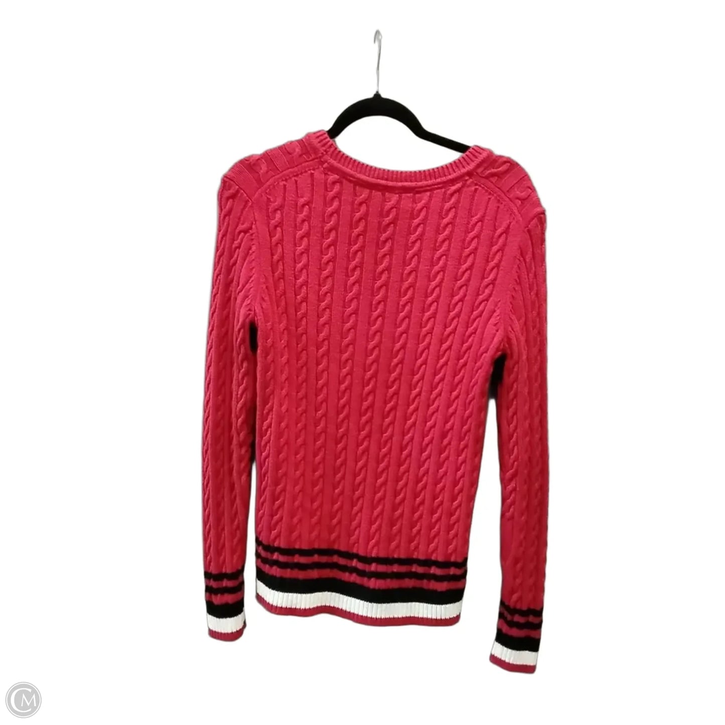Sweater By Tommy Hilfiger In Red, Size: M